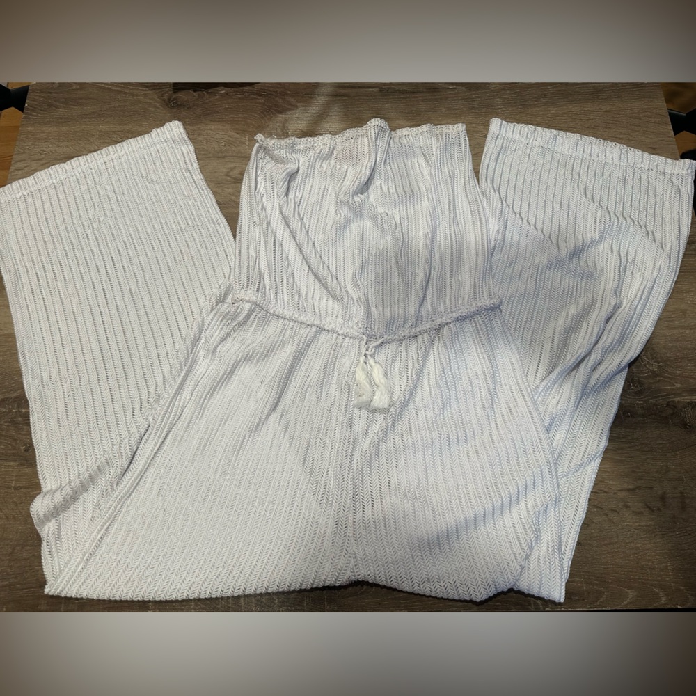 White Women's Swim Coverup